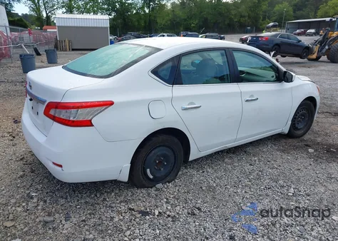 2015 Nissan Sentra S from USA, damaged, VIN 3N1AB7AP8FY257072